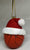 Basketball Santa Hat Ornament