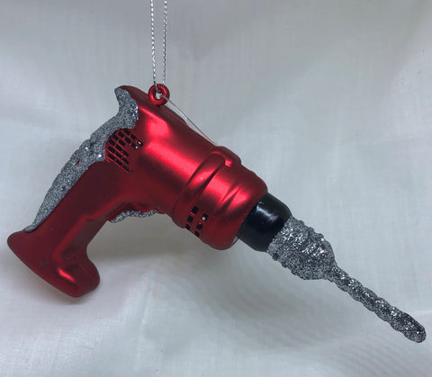 Red Drill Ornament